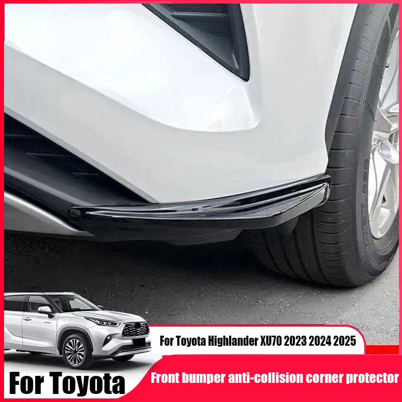 For Toyota Highlander XU70 2022 2023 2024 Exterior bumper collision and scratch resistant corner bag made of ABS material
For Toyota Highlander XU70 2022 2023 2024 Exterior bumper collision and scratch resistant corner bag made of ABS material
