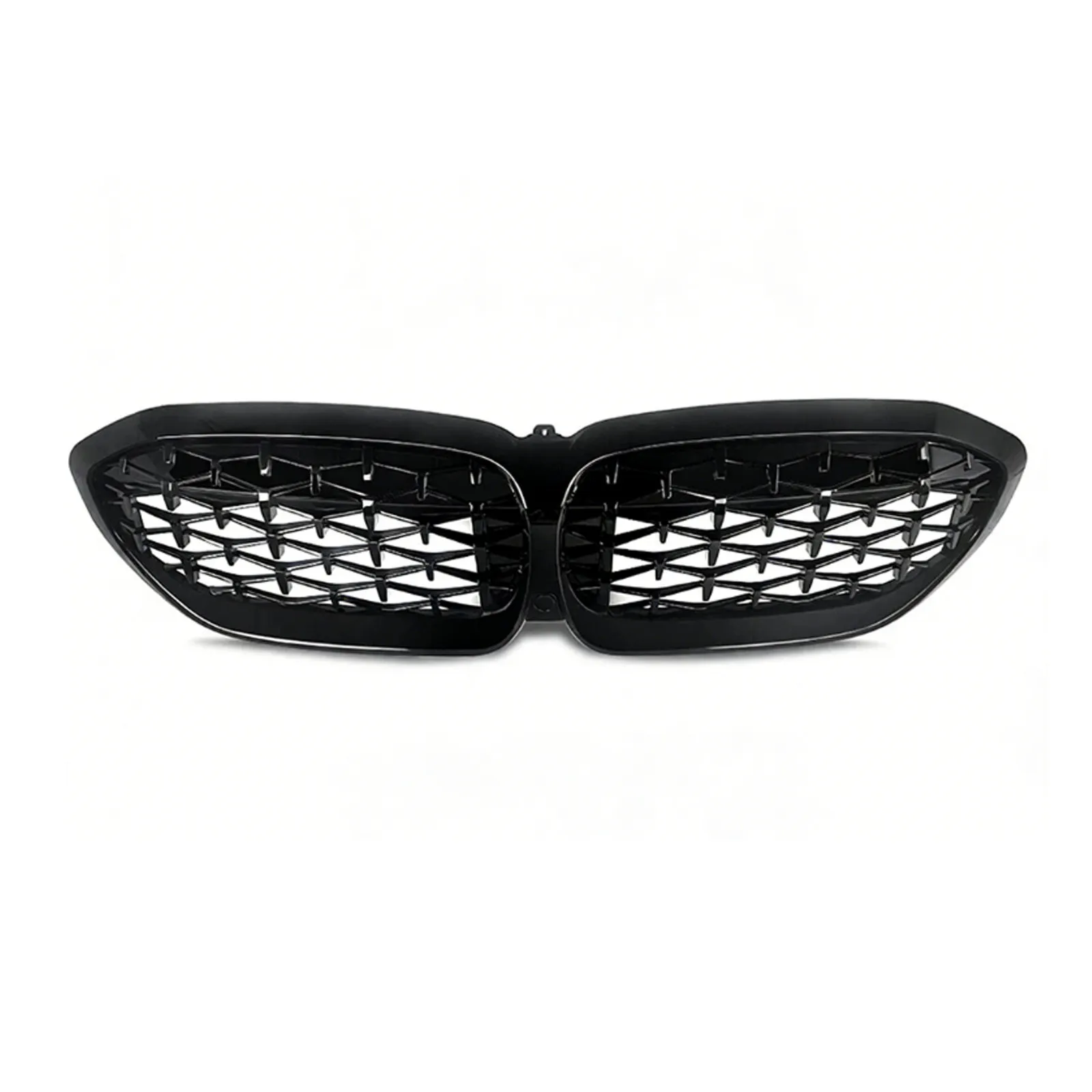Glossy Black Front Kidney Diamond Grill Grille for 2019-2022 BMW G20 330i M340i
Glossy Black Front Kidney Diamond Grill Grille for 2019-2022 BMW G20 330i M340i
