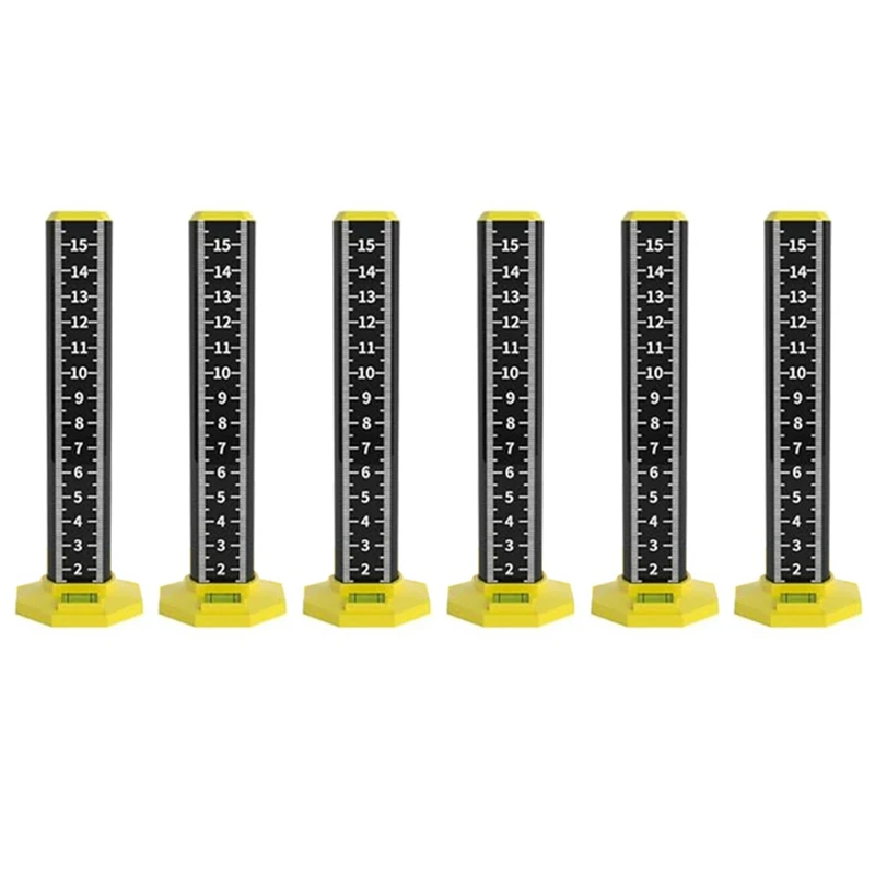 6Pcs Ceiling And Floor Tile Height Ruler, Drop Ceiling Installation Tools, Magnetic Base Laser Target Card Plate
6Pcs Ceiling And Floor Tile Height Ruler, Drop Ceiling Installation Tools, Magnetic Base Laser Target Card Plate