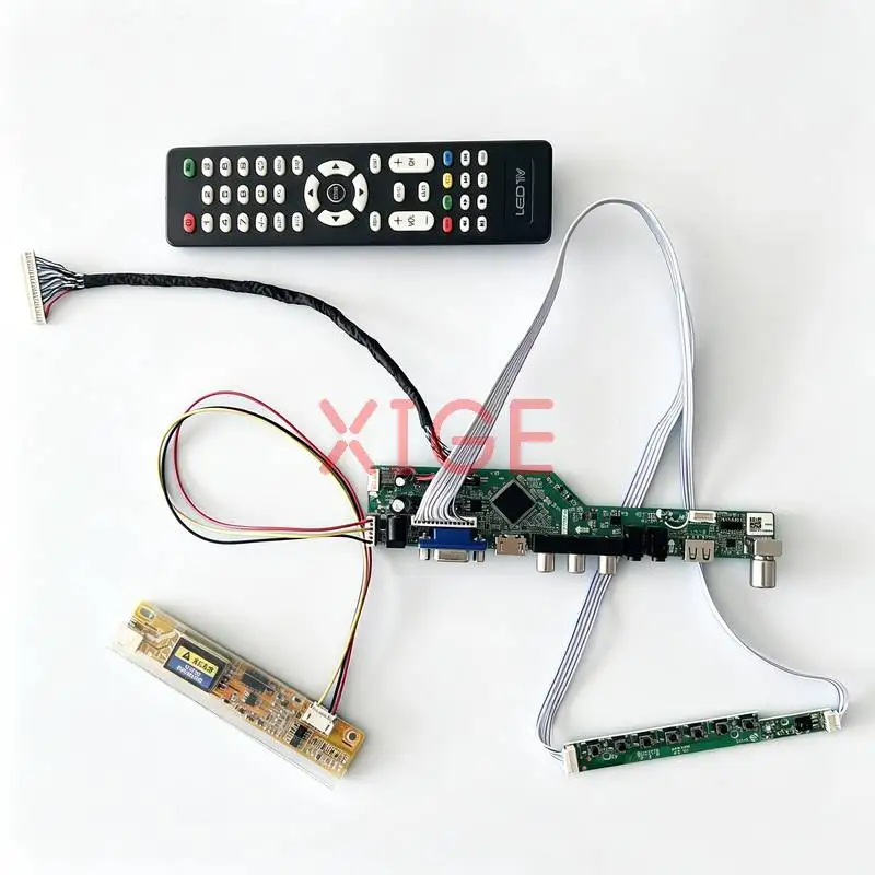 Matrix Drive Board Fit CLAA141WB05 M141NWW1 CLAA141WB02 CLAA141WB03 1280*800 1280x800 1-CCFL LVDS 30-Pin HDMI+VGA+AV+USB DIY Kit
Matrix Drive Board Fit CLAA141WB05 M141NWW1 CLAA141WB02 CLAA141WB03 1280*800 1280x800 1-CCFL LVDS 30-Pin HDMI+VGA+AV+USB DIY Kit