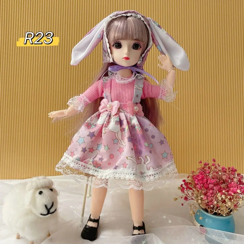 1 Set Attractive Eyes 30cm Bjd Doll with Clothes Long Hair With Wig Make Up Princess Dress Up BJD Dolls Anime Elegant
1 Set Attractive Eyes 30cm Bjd Doll with Clothes Long Hair With Wig Make Up Princess Dress Up BJD Dolls Anime Elegant