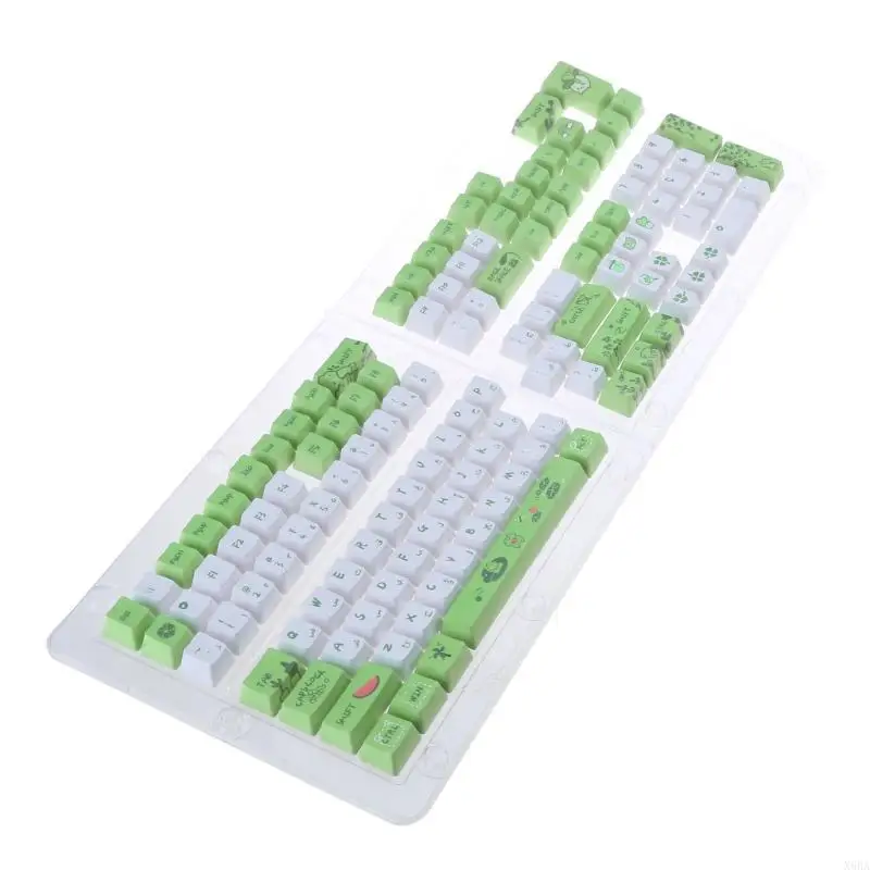 X6HA 129 Keys Keycaps Set OEM Profile Little DyeSubbed Cartoon Keycap for Mechanical Gaming Keyboard Keycap Diy Green
X6HA 129 Keys Keycaps Set OEM Profile Little DyeSubbed Cartoon Keycap for Mechanical Gaming Keyboard Keycap Diy Green