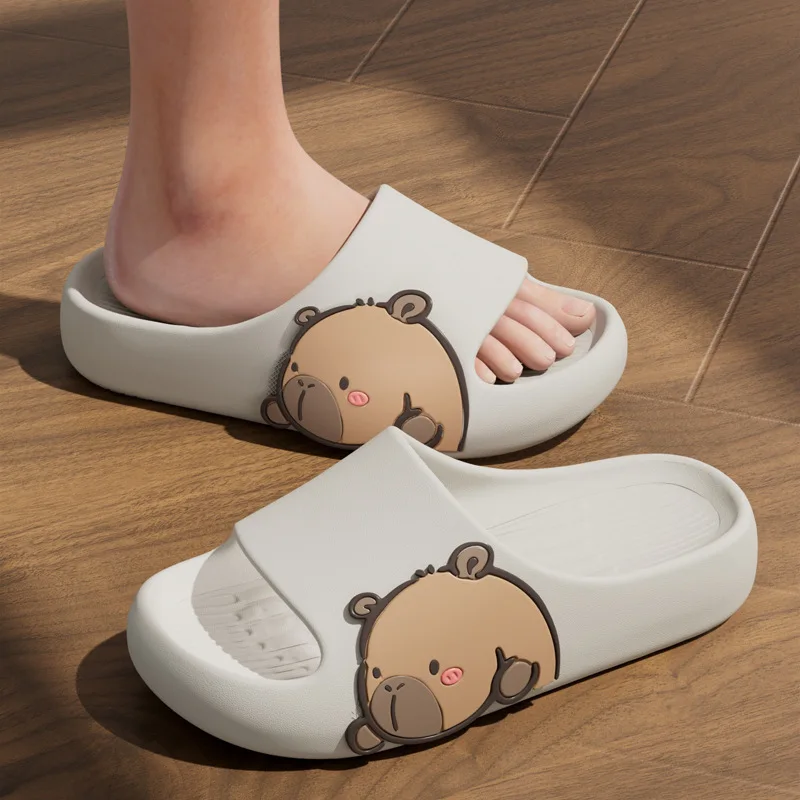 New Women's Sandals And Slippers, With Thick Soles And Cute Cartoon Quick Drying Slippers OnThe Outside, Indoor Soft Bathroom
New Women's Sandals And Slippers, With Thick Soles And Cute Cartoon Quick Drying Slippers OnThe Outside, Indoor Soft Bathroom