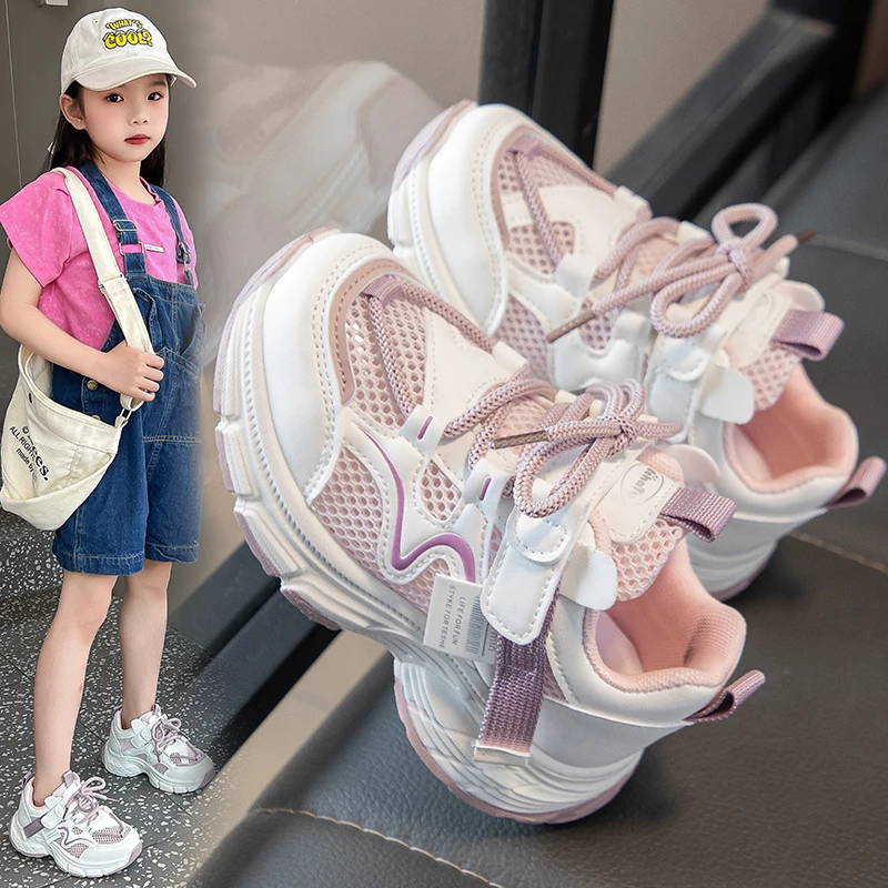 Summer Student Sport Sneakers Ultra Light Mesh Fabric Anti-collision Toe Stable Sole Comfort Shoes for School and Outdoor Hiking
Summer Student Sport Sneakers Ultra Light Mesh Fabric Anti-collision Toe Stable Sole Comfort Shoes for School and Outdoor Hiking