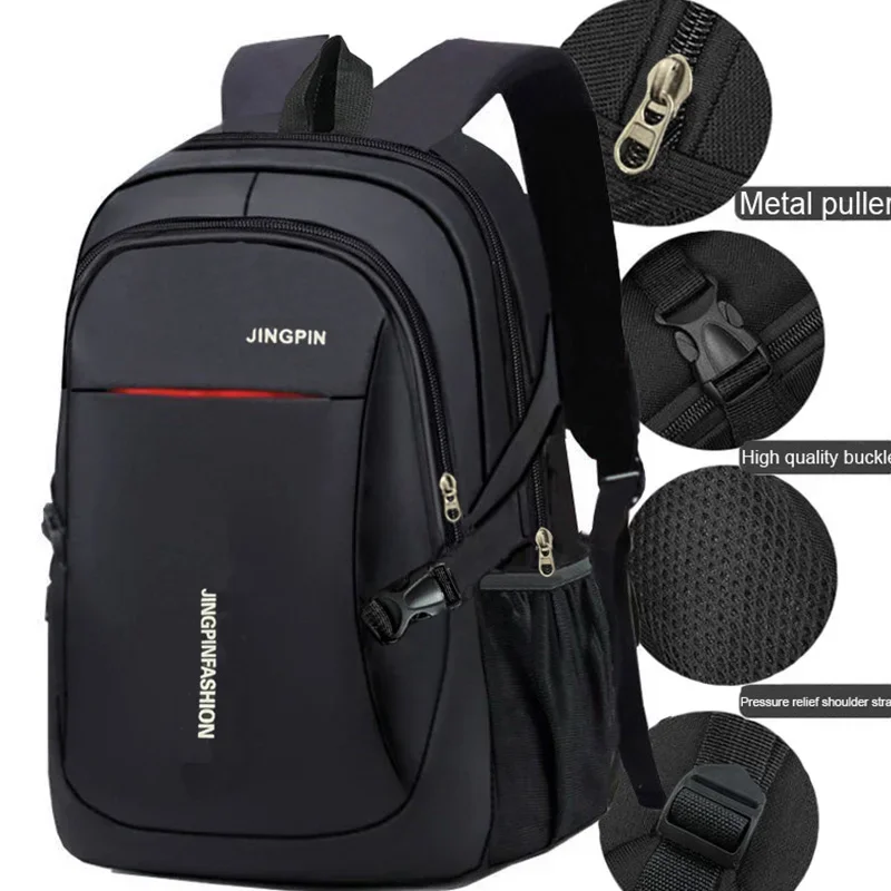 Leisure Schoolbag Women's Canvas Simple Dual-Shoulder Bag Men's Korean-style Backpack Large Capacity Middle School Student Backp
Leisure Schoolbag Women's Canvas Simple Dual-Shoulder Bag Men's Korean-style Backpack Large Capacity Middle School Student Backp