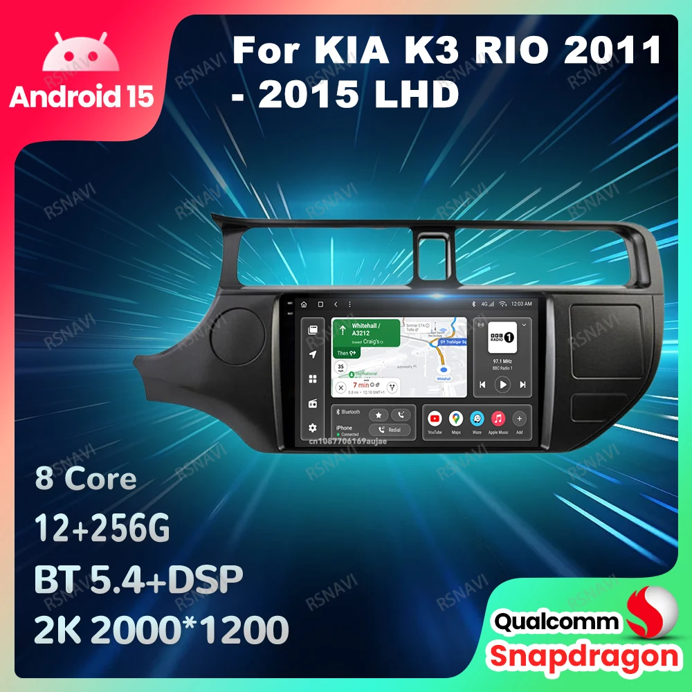 Автомобильный радиоприемник Android 15 для KIA K3 RIO 2011-2015 LHD авторадио Viedo плеер DSP GPS 5G WIFI беспроводной Carplay авто головное устройство DVD
Автомобильный радиоприемник Android 15 для KIA K3 RIO 2011-2015 LHD авторадио Viedo плеер DSP GPS 5G WIFI беспроводной Carplay авто головное устройство DVD