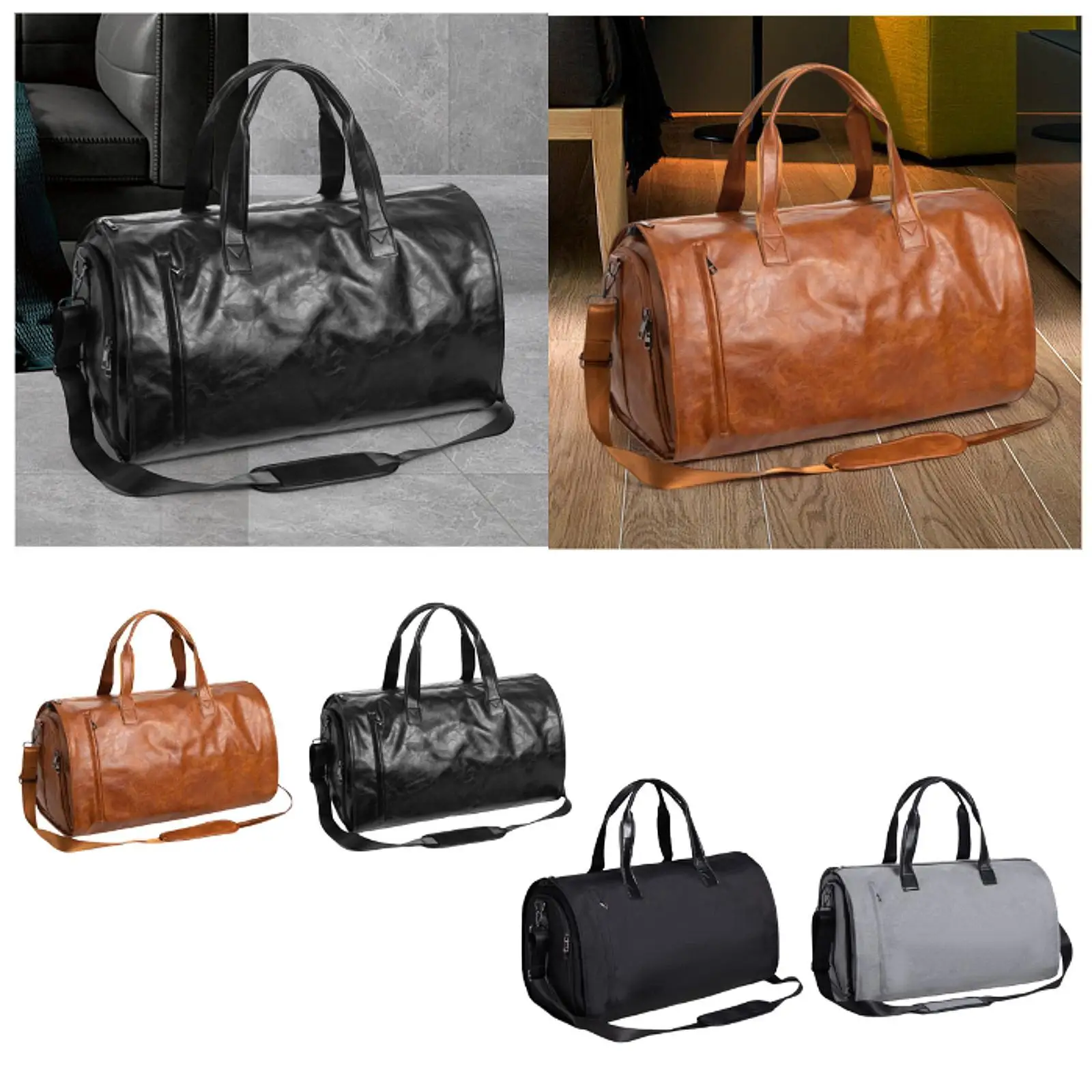 Garment Duffel Bag Luggage Bag Shoulder Handbag Portable Lightweight Multifunction for Men Women Removable Shoulder Strap
Garment Duffel Bag Luggage Bag Shoulder Handbag Portable Lightweight Multifunction for Men Women Removable Shoulder Strap