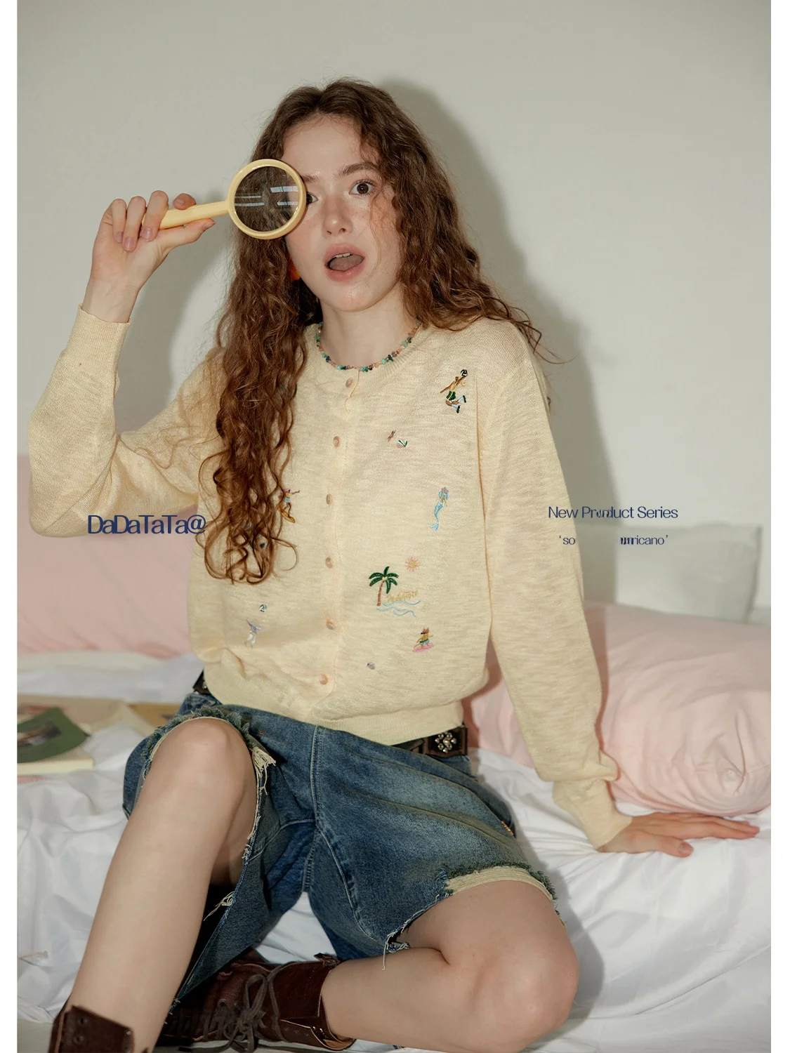 JGGU Crystal Label DTA Women's Knitted Embroidered Open Cardigan plus Size Slimming Top for Autumn Lightweight Summer Dr
JGGU Crystal Label DTA Women's Knitted Embroidered Open Cardigan plus Size Slimming Top for Autumn Lightweight Summer Dr