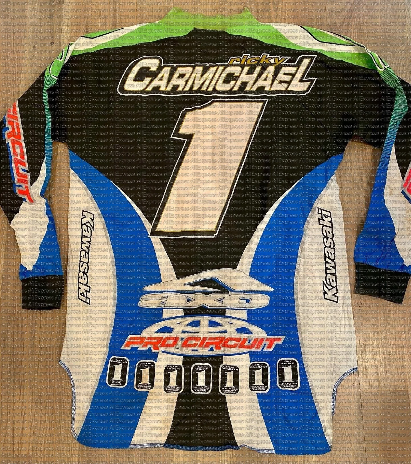 Мужская быстросохнущая майка для мотокросса Kawasaki с длинными рукавами # Дышащая мотоциклетная футболка Carmichael 1, повседневная мотоспортивная одежда
Мужская быстросохнущая майка для мотокросса Kawasaki с длинными рукавами # Дышащая мотоциклетная футболка Carmichael 1, повседневная мотоспортивная одежда