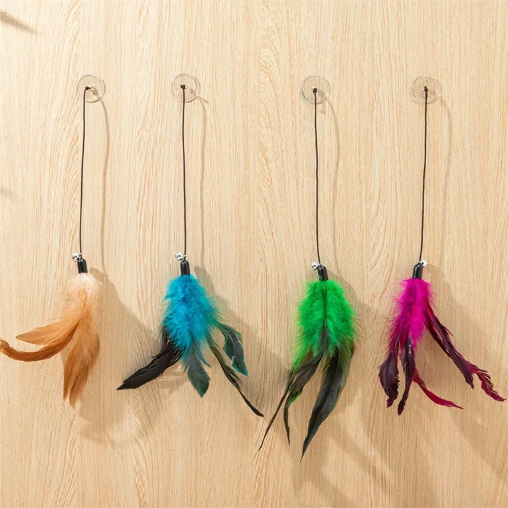 Cat Toy Stick Feather Wand With Bell Mouse Cage Toys Plastic Artificial Colorful Cat Teaser Toy Pet Supplies Random Color
Cat Toy Stick Feather Wand With Bell Mouse Cage Toys Plastic Artificial Colorful Cat Teaser Toy Pet Supplies Random Color