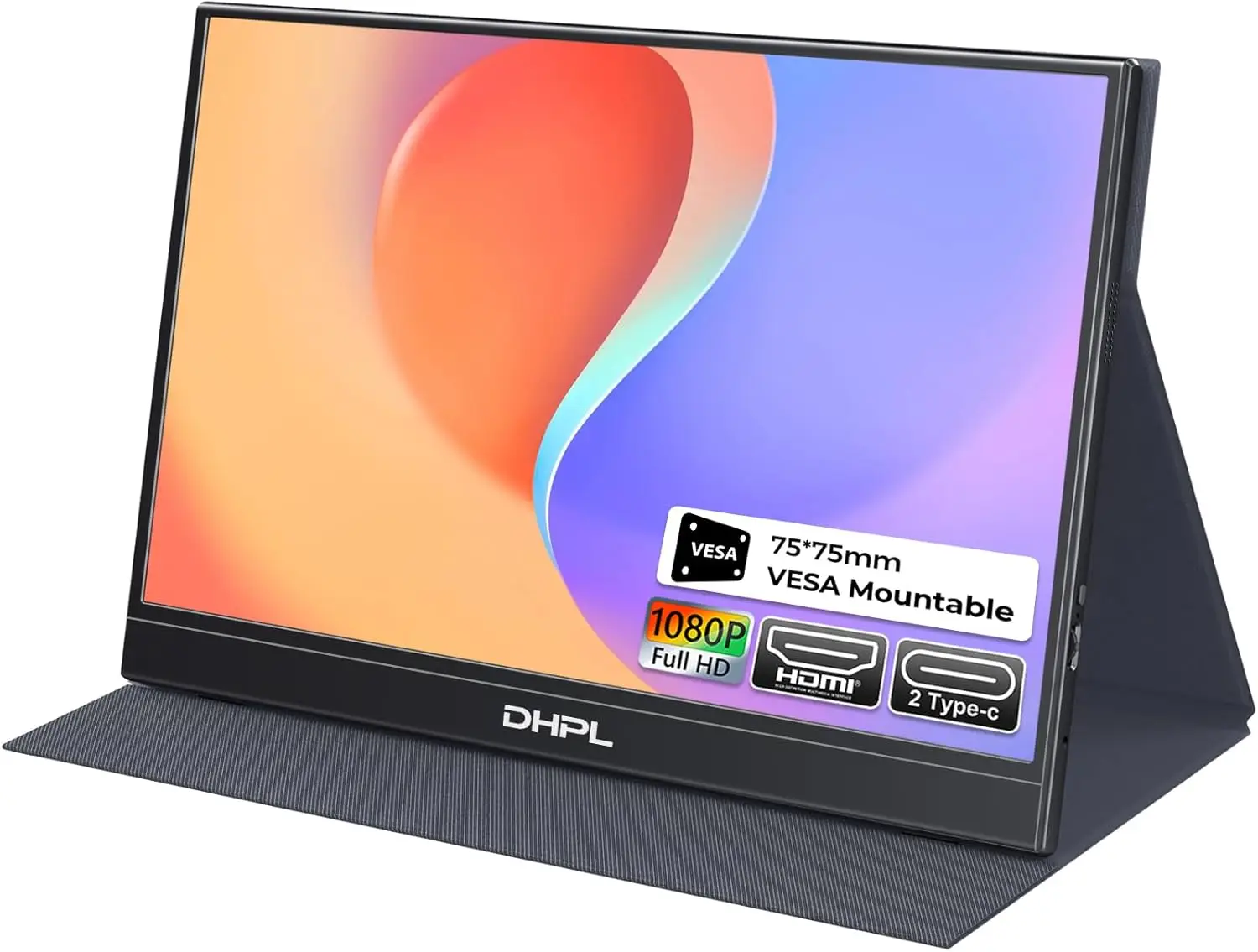 15.6" FHD Portable Monitor, USB-C HDMI, IPS 1080P 60Hz, VESA Mount, for Laptop/PC/Mac/Switch/PS4/5/Xbox
15.6" FHD Portable Monitor, USB-C HDMI, IPS 1080P 60Hz, VESA Mount, for Laptop/PC/Mac/Switch/PS4/5/Xbox
