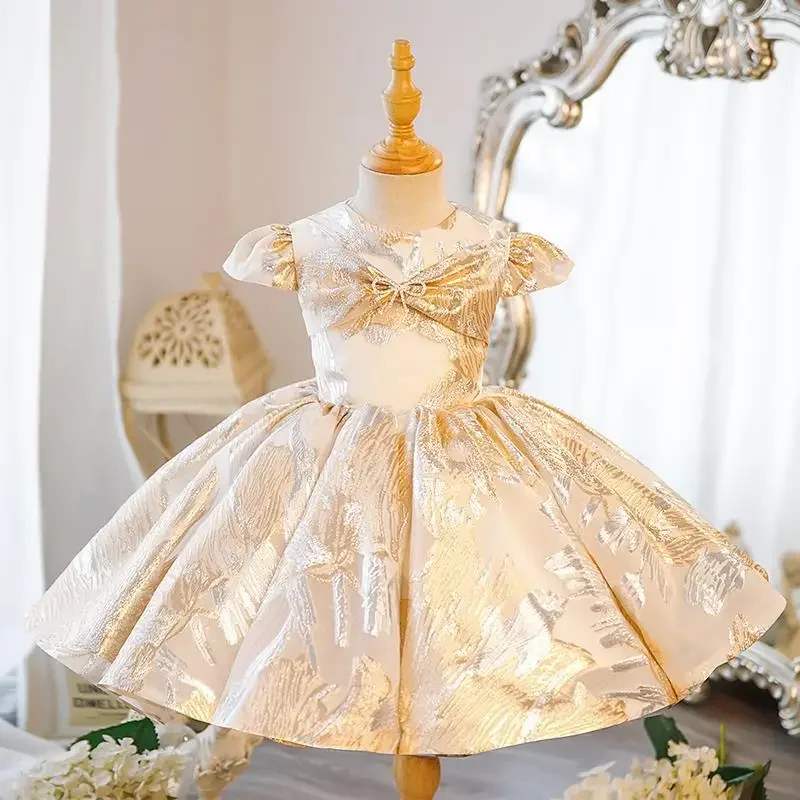 High-End Light Luxury Girls Birthday Baptism Princess Ball Gown Children Beading Bow Design Evening Party Dresses y1032
High-End Light Luxury Girls Birthday Baptism Princess Ball Gown Children Beading Bow Design Evening Party Dresses y1032