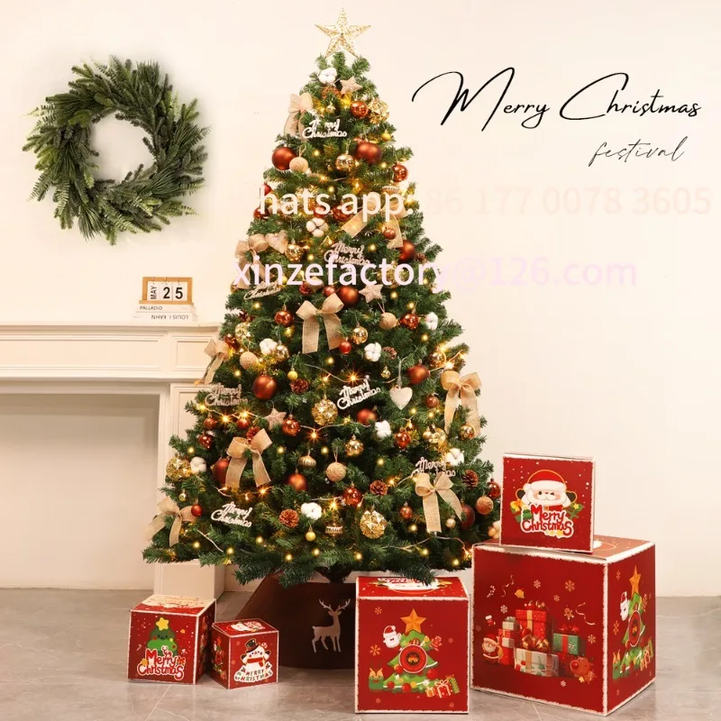 Customizable new Christmas tree, home Christmas scene decorations
Customizable new Christmas tree, home Christmas scene decorations