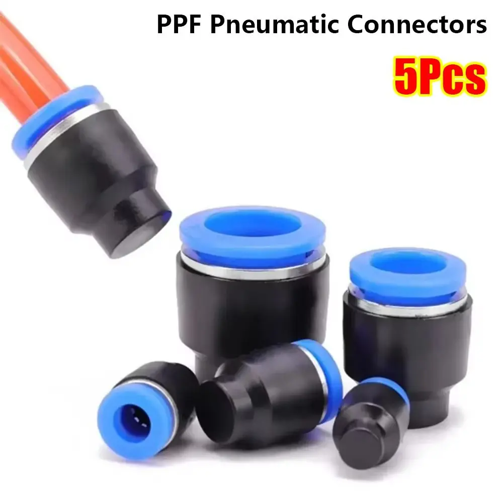 5Pcs New PPF Pneumatic Connector Plastic 4/6/8/10/12/14/16mm Pipe Plug Hose Adapter Pipe Fitting
5Pcs New PPF Pneumatic Connector Plastic 4/6/8/10/12/14/16mm Pipe Plug Hose Adapter Pipe Fitting