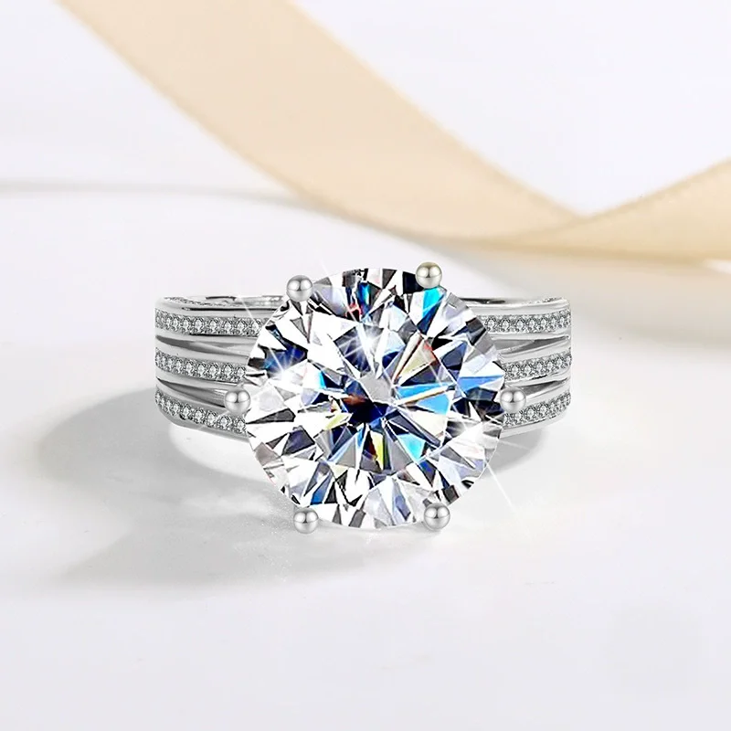 ZFSILVER Silver 925 Fashion Fine Trendy Luxury Moissanite Big 10CT Moon Eye Round Ring For Charm Women Party Jewelry Gift QCJ096 
ZFSILVER Silver 925 Fashion Fine Trendy Luxury Moissanite Big 10CT Moon Eye Round Ring For Charm Women Party Jewelry Gift QCJ096