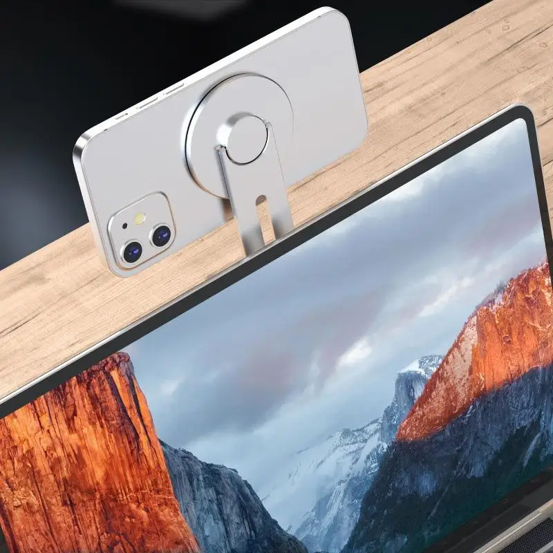 Magnetic Phone Holder For Laptop Phone Holder Magsafe Laptop Phone Side Cell Phone Stand Mount
Magnetic Phone Holder For Laptop Phone Holder Magsafe Laptop Phone Side Cell Phone Stand Mount