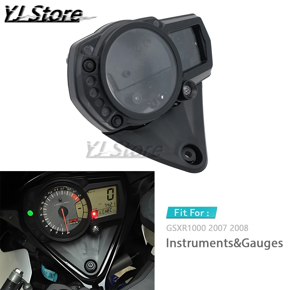 Подходит для SUZUKI GSXR1000 2007 2008 K7, спидометр мотоцикла, тахометр, датчики кластера, корпус, крышка
Подходит для SUZUKI GSXR1000 2007 2008 K7, спидометр мотоцикла, тахометр, датчики кластера, корпус, крышка