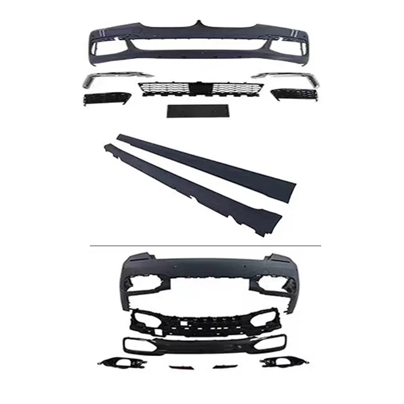 Подходит для нового переднего бампера BMW 7 серии G11/G12 730i 740li 2016 года, модифицированного переднего бампера M760li M-Tech
Подходит для нового переднего бампера BMW 7 серии G11/G12 730i 740li 2016 года, модифицированного переднего бампера M760li M-Tech