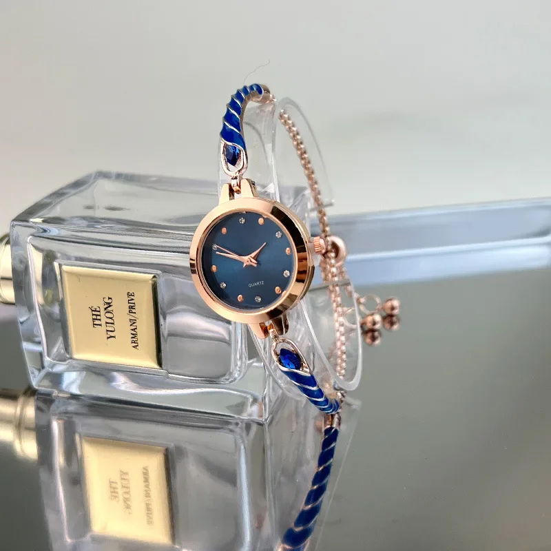 New Watch for Women Fashionable Colorful Drill Thin Band Drill Round Women Watch Adjustable PU Bracelet Watch Relojes Para Mujer
New Watch for Women Fashionable Colorful Drill Thin Band Drill Round Women Watch Adjustable PU Bracelet Watch Relojes Para Mujer