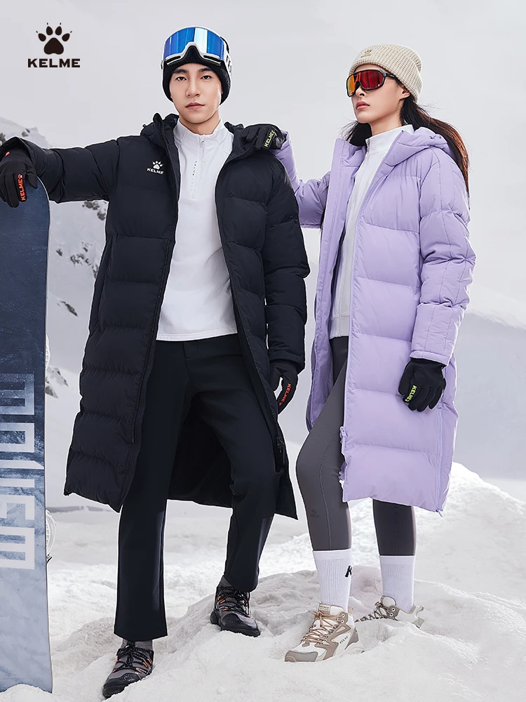 Kelme Long Hooded Cotton Jacket For Women's Football Training Sports, Warm And Thick Jacket, Windproof Long And Wide Jacket
Kelme Long Hooded Cotton Jacket For Women's Football Training Sports, Warm And Thick Jacket, Windproof Long And Wide Jacket