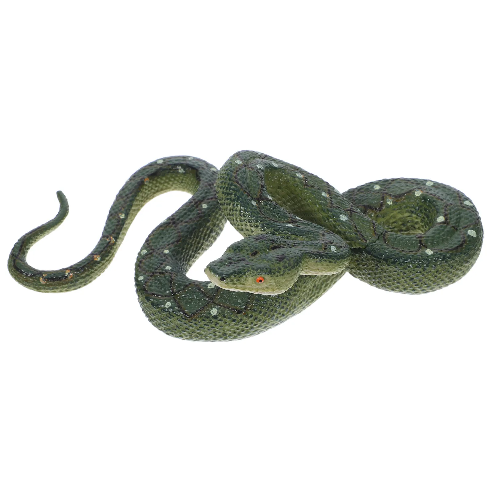 Реалистичная зеленая имитация змеи из прочного пластика для розыгрышей, вечеринок на Хэллоуин, домашнего декора, страшное украшение для стола
Реалистичная зеленая имитация змеи из прочного пластика для розыгрышей, вечеринок на Хэллоуин, домашнего декора, страшное украшение для стола