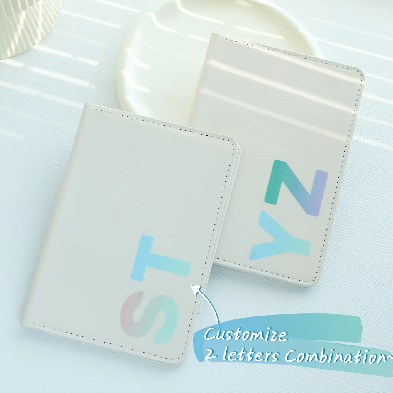 Personalized Passport Cover Gradient Customized Passport Holder Customize Chic Alphabets Cover Passpoort Holder Travel Wallet
Personalized Passport Cover Gradient Customized Passport Holder Customize Chic Alphabets Cover Passpoort Holder Travel Wallet