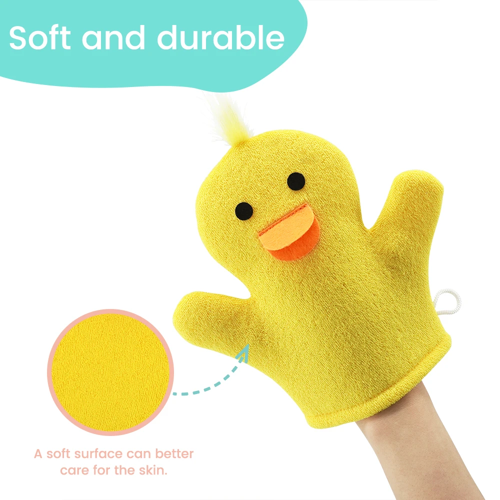 Baby Bath Mitt Washcloths Gloves Duck Toddler Soft Washcloths for Kids Designed in Cute Animal Towel Gentle Scrub for Baby
Baby Bath Mitt Washcloths Gloves Duck Toddler Soft Washcloths for Kids Designed in Cute Animal Towel Gentle Scrub for Baby