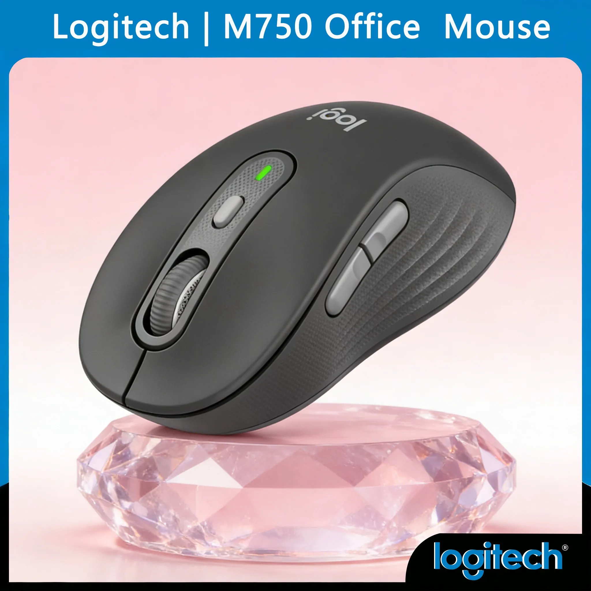 Logitech M750 Smart Wheel – Fast & Precise Scrolling
Logitech M750 Smart Wheel – Fast & Precise Scrolling