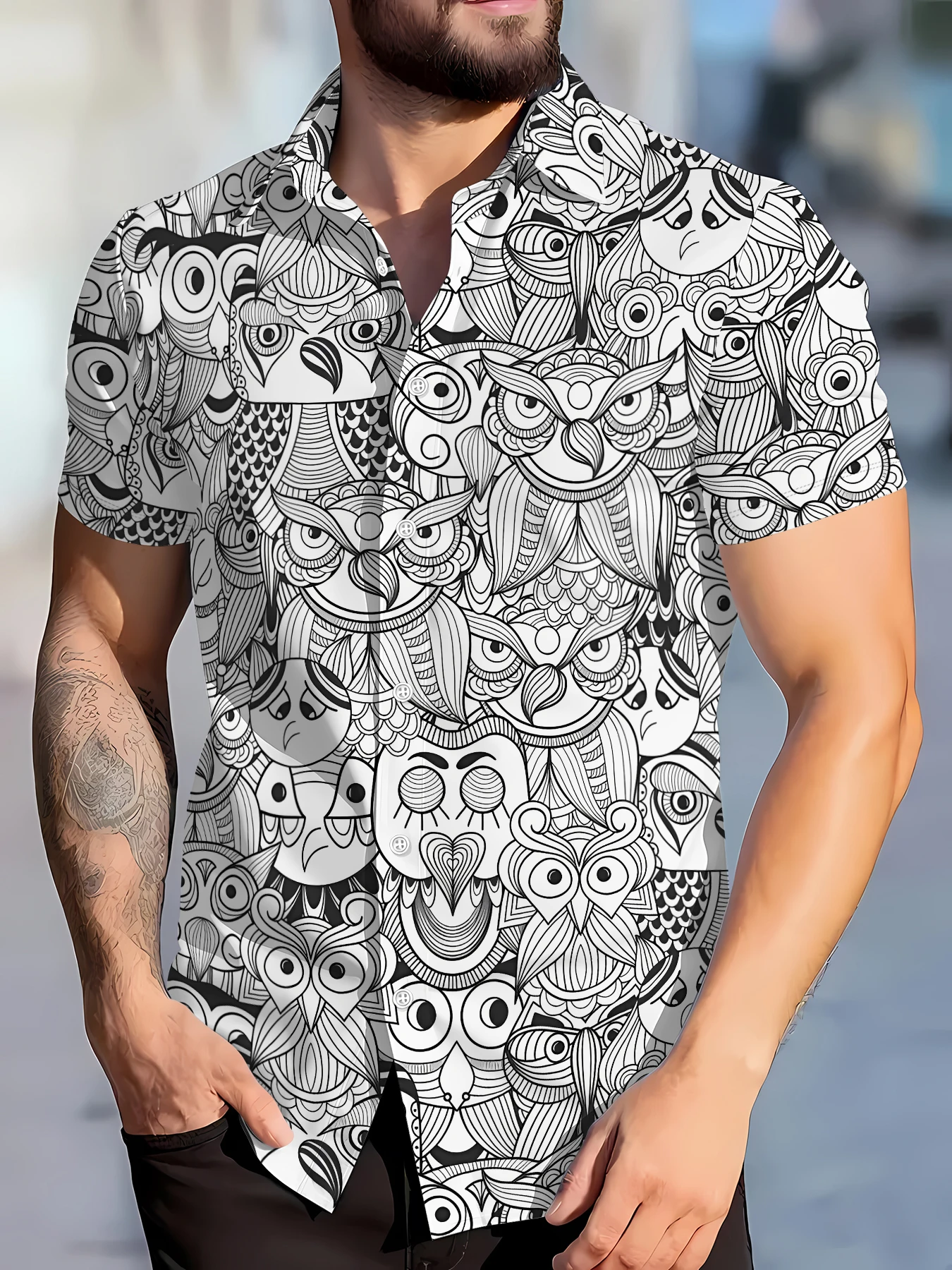 2026 Summer Men's Shirt - 3D Printed Design Breathable and Sweat-Wicking Casual and Fashionable Men's Clothing
2026 Summer Men's Shirt - 3D Printed Design Breathable and Sweat-Wicking Casual and Fashionable Men's Clothing