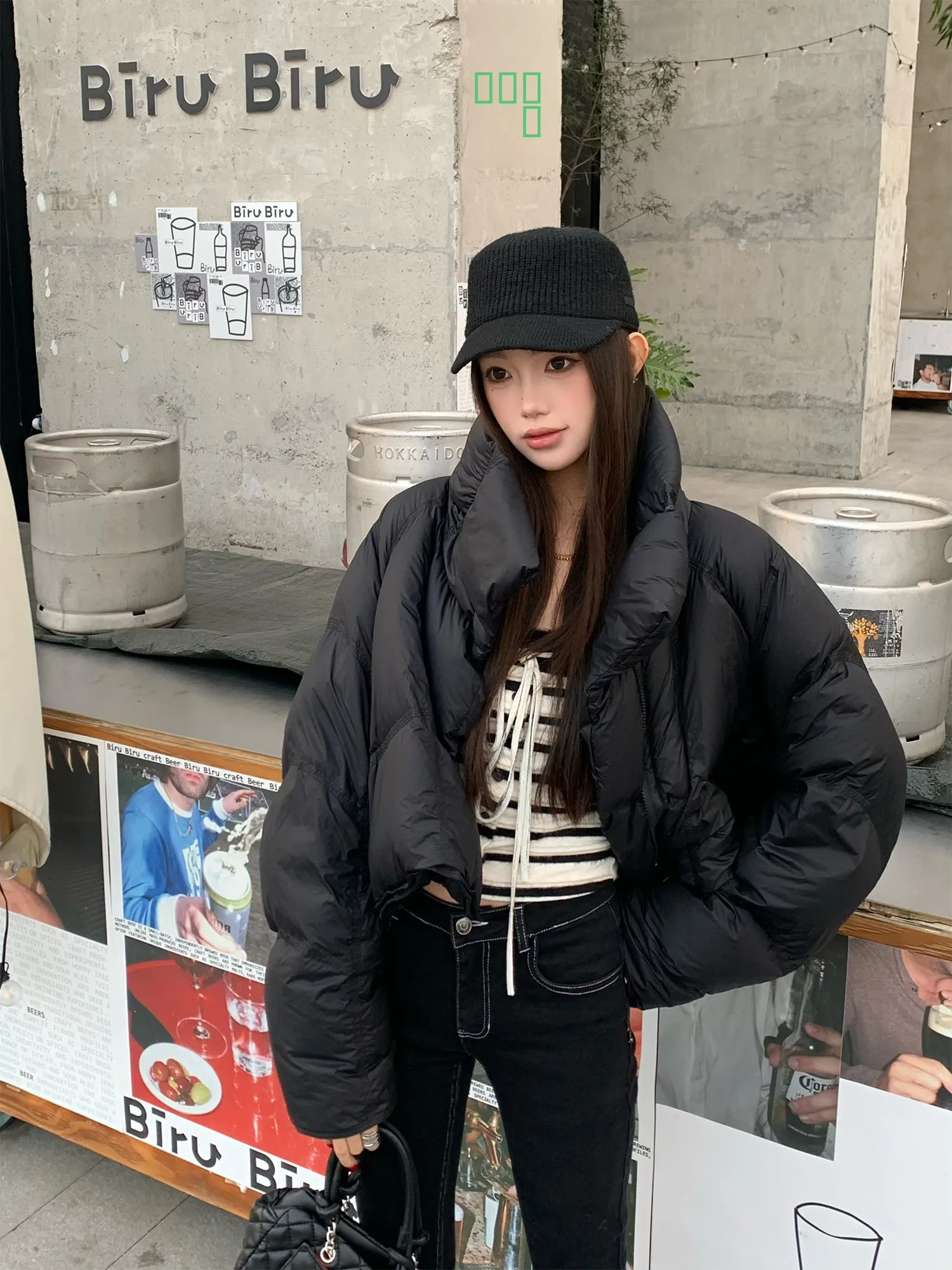Original Design Winter 2025 ort Bla Stand Collar Puffball down Jaet Women's Outerwear Warm Thi Long Sve Zipper
Original Design Winter 2025 ort Bla Stand Collar Puffball down Jaet Women's Outerwear Warm Thi Long Sve Zipper