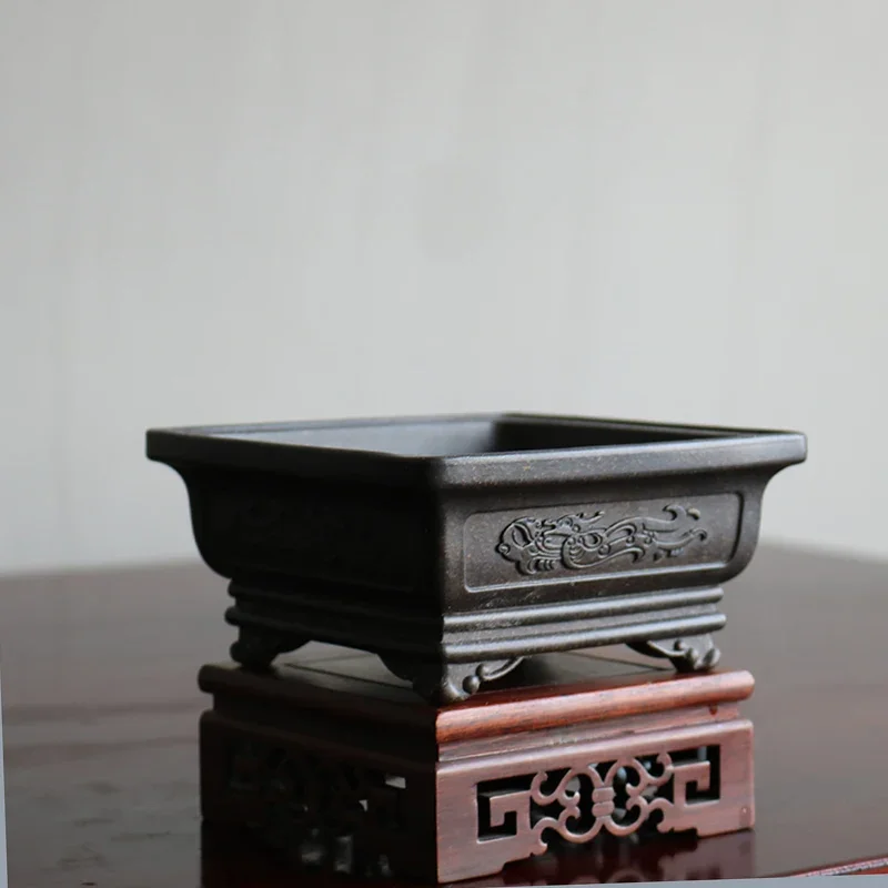 YiXing Purple Sand Flower Pot Bonsai Succulent Flower Pot Chinese-Style Home Flower Pot Desktop Decorative Flower Pot LC485
YiXing Purple Sand Flower Pot Bonsai Succulent Flower Pot Chinese-Style Home Flower Pot Desktop Decorative Flower Pot LC485