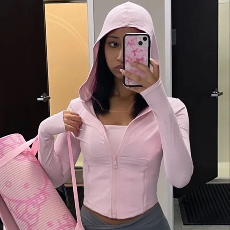 fitness t-shirt women workout clothes zipper zip up hooded cardigan sports yoga crop tops streetwear skinny t shirt sweatshirt
fitness t-shirt women workout clothes zipper zip up hooded cardigan sports yoga crop tops streetwear skinny t shirt sweatshirt