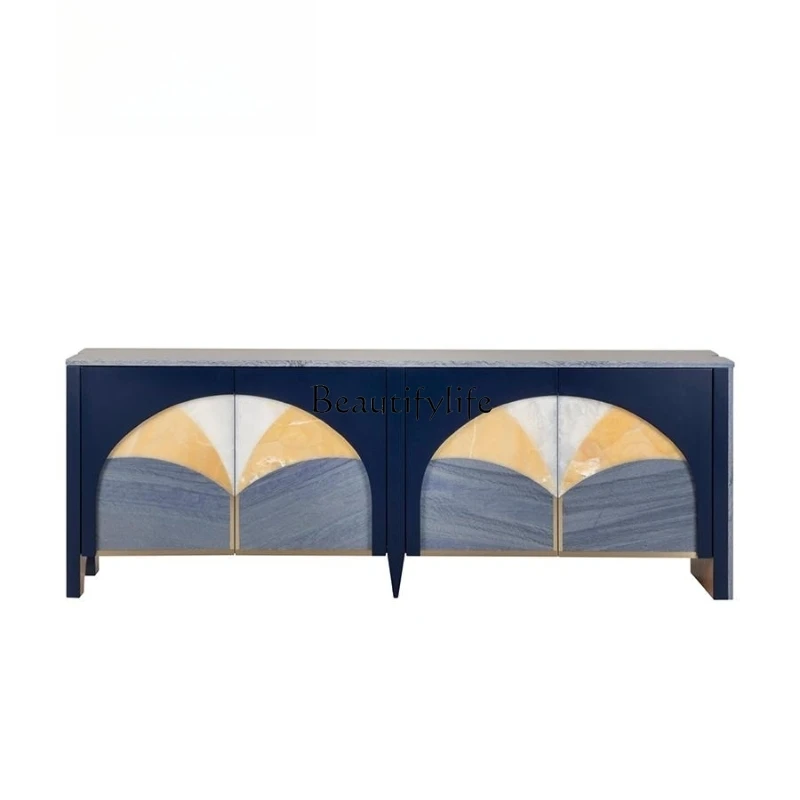 Italian simple light luxury style dining side cabinet furniture home living room
Italian simple light luxury style dining side cabinet furniture home living room