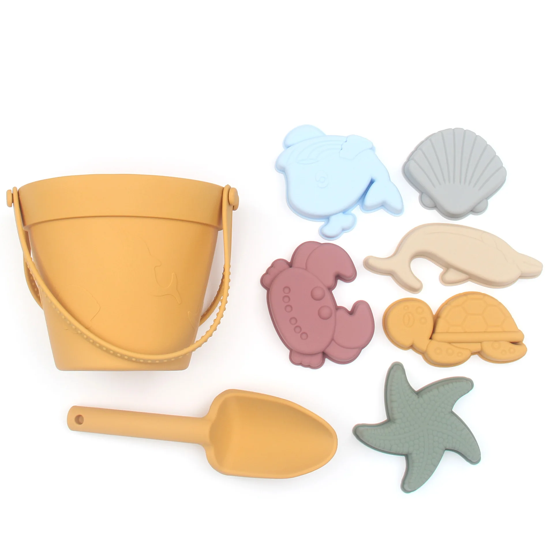 8pcs Silicone Beach Toys Summer Sand Toys for Kids Baby Toys Beach Accessories Bucket Scoop Children Outdoor Game Juguetes Playa
8pcs Silicone Beach Toys Summer Sand Toys for Kids Baby Toys Beach Accessories Bucket Scoop Children Outdoor Game Juguetes Playa