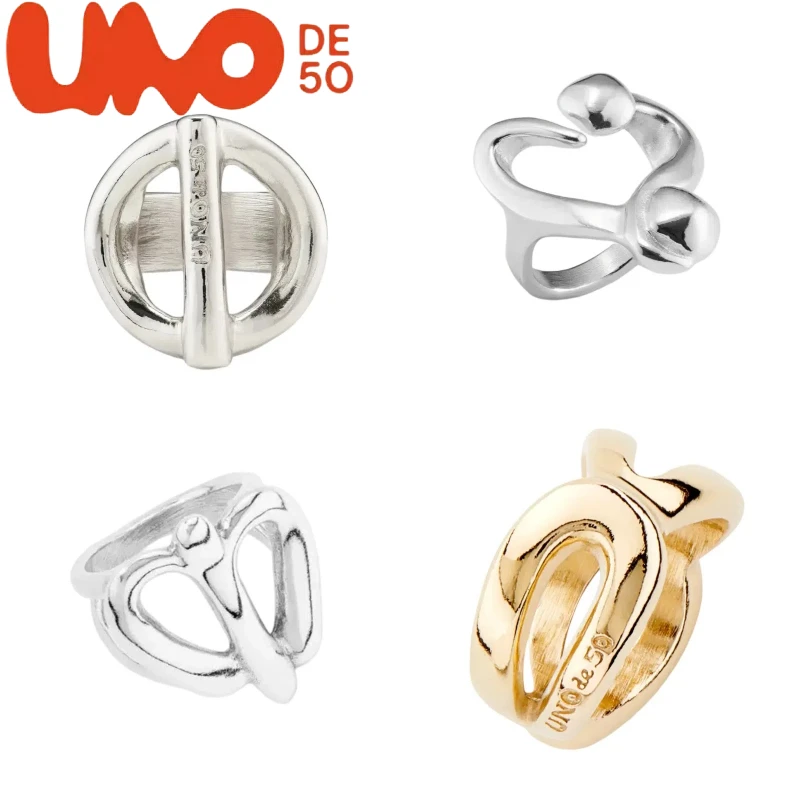 UNOde50 Silver & 18K Gold Ring - Two-Tone Elegance, Trendy Design, Discount Price
UNOde50 Silver & 18K Gold Ring - Two-Tone Elegance, Trendy Design, Discount Price