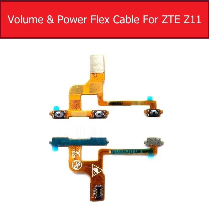 Genuine Power&Volume Flex Cable For ZTE Nubia Z11 NX531J Power & Volume Side keypad switch Button Flex Ribbon Phone Repair Parts
Genuine Power&Volume Flex Cable For ZTE Nubia Z11 NX531J Power & Volume Side keypad switch Button Flex Ribbon Phone Repair Parts