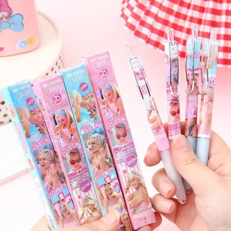 6pcs Barbie Blind Gel Writing Pen Kawaii Pressing Random Student Stationery Stylish Cute Office School Girls Kids Pen Gifts
6pcs Barbie Blind Gel Writing Pen Kawaii Pressing Random Student Stationery Stylish Cute Office School Girls Kids Pen Gifts