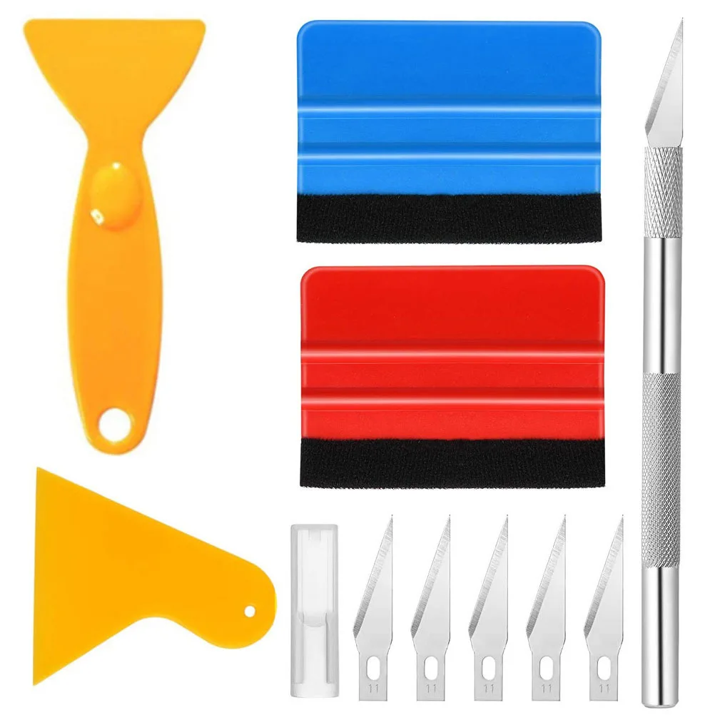 1 Set Vehicle Vinyl Wrap Tool Kit Professional Car Wrapping Tools for Window Tint Film Application Vinyl Sticker Installation
1 Set Vehicle Vinyl Wrap Tool Kit Professional Car Wrapping Tools for Window Tint Film Application Vinyl Sticker Installation