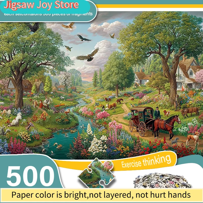 A Box of A Adult Mini Jigsaw Puzzle with a Pastoral Life Design - Scratch-resistant, High Difficulty, Suitable for Adults, Fam
A Box of A Adult Mini Jigsaw Puzzle with a Pastoral Life Design - Scratch-resistant, High Difficulty, Suitable for Adults, Fam