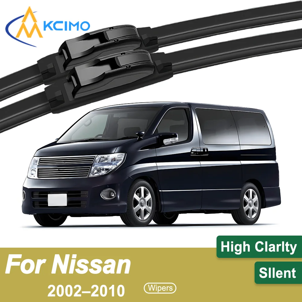 Резиновые прочные бесшумные щетки стеклоочистителя премиум-класса, 2 шт. для Nissan Elgrand E51 2002–2010, комплект щеток переднего стеклоочистителя
Резиновые прочные бесшумные щетки стеклоочистителя премиум-класса, 2 шт. для Nissan Elgrand E51 2002–2010, комплект щеток переднего стеклоочистителя