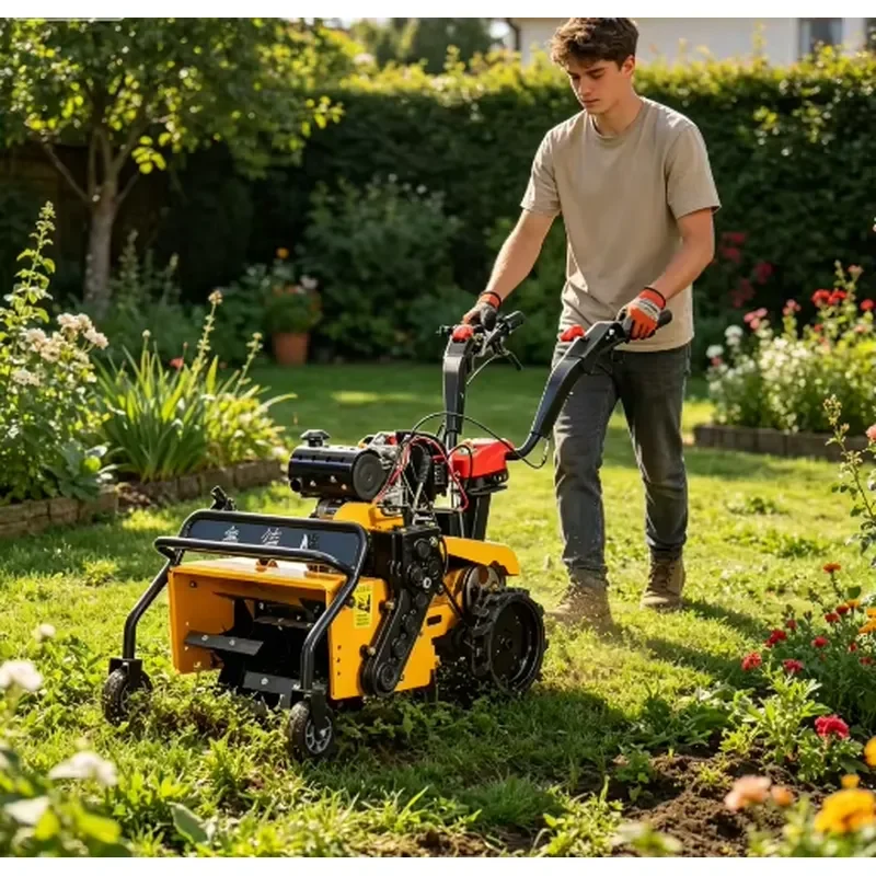 GuoYouLe CE-certified Diesel Engine Rotary Tiller Full Gear Drive High Energy Saving Farm Cultivator Tillage Grass Chipping
GuoYouLe CE-certified Diesel Engine Rotary Tiller Full Gear Drive High Energy Saving Farm Cultivator Tillage Grass Chipping