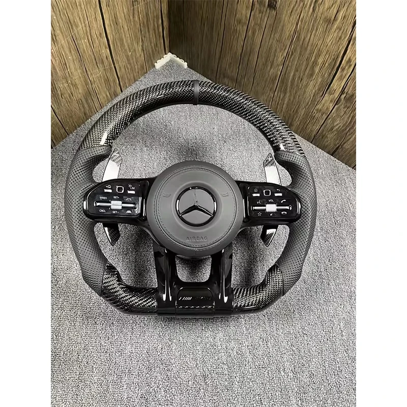 Hot-selling Carbon Fiber Steering Wheel forz Amg W204 W205 W167 W213 W222 W207 W212 Car Steering Wheelcustom
Hot-selling Carbon Fiber Steering Wheel forz Amg W204 W205 W167 W213 W222 W207 W212 Car Steering Wheelcustom