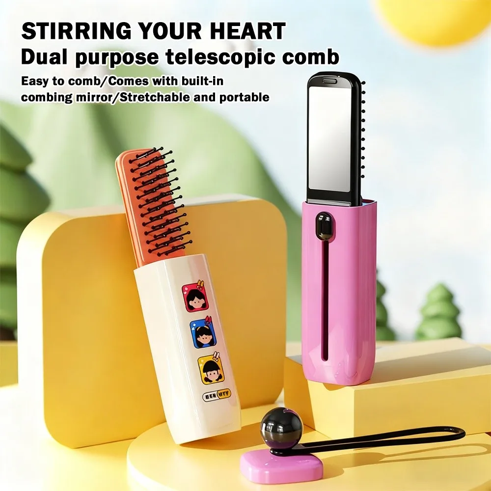 New Portable Dopamine Comb Dopamine with Lanyard Massage Comb with Mirror Airbag Combs Outdoor Use
New Portable Dopamine Comb Dopamine with Lanyard Massage Comb with Mirror Airbag Combs Outdoor Use