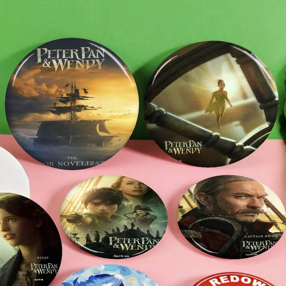Peter Pan Wendy Adventure Movies Tinplate Soft Button Pin Brooch Metal Badge Custom Jewelry Accessories Hat Bag Lapel
Peter Pan Wendy Adventure Movies Tinplate Soft Button Pin Brooch Metal Badge Custom Jewelry Accessories Hat Bag Lapel