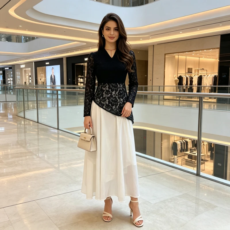 Women Lace Long Dress Dresses A Line Vestidos Y2k Streetwear V Neck Full Sleeve Irregular Hem Splice Party Night Evening 2026
Women Lace Long Dress Dresses A Line Vestidos Y2k Streetwear V Neck Full Sleeve Irregular Hem Splice Party Night Evening 2026