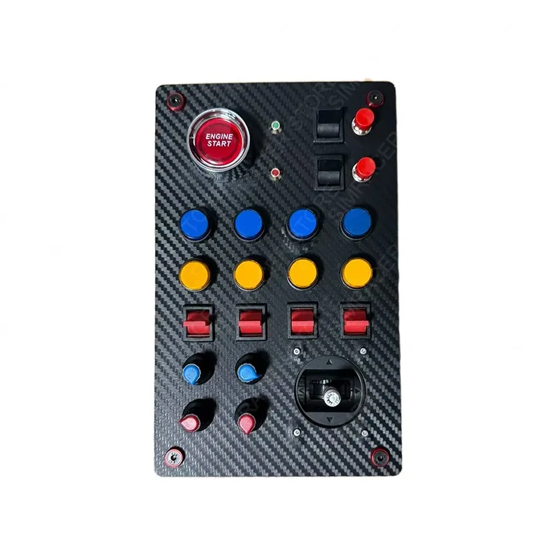 Simracing Game Multi-function Button Box Center Control Box EuroTruck Hub for Moza Thrustmaster Logitech G29 Fanatec
Simracing Game Multi-function Button Box Center Control Box EuroTruck Hub for Moza Thrustmaster Logitech G29 Fanatec