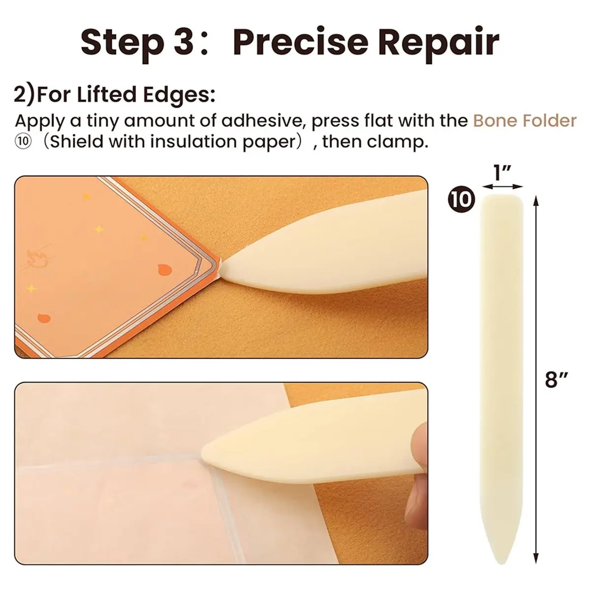 Card Repair Kit, Card Flattening & Cleaning Kit - Includes Moisturizing Box/Thermal Pen/LED Magnifier/Bone Folder
Card Repair Kit, Card Flattening & Cleaning Kit - Includes Moisturizing Box/Thermal Pen/LED Magnifier/Bone Folder