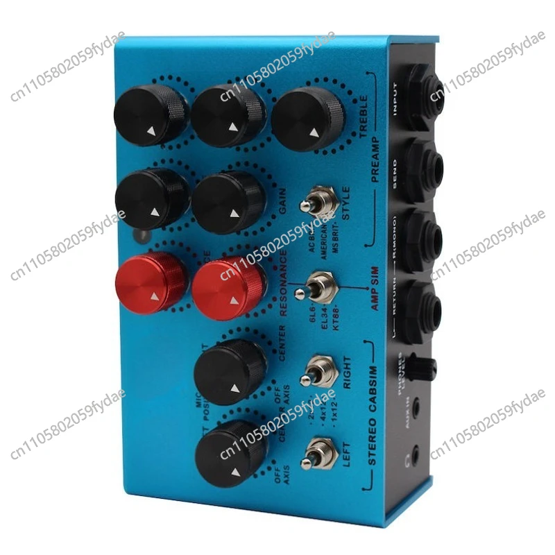 Audio Bright Flame Multi Guitar Amp Simulator Pedal Stereo Cabinet Sim Box Preamp DI Box Effect Pedal
Audio Bright Flame Multi Guitar Amp Simulator Pedal Stereo Cabinet Sim Box Preamp DI Box Effect Pedal