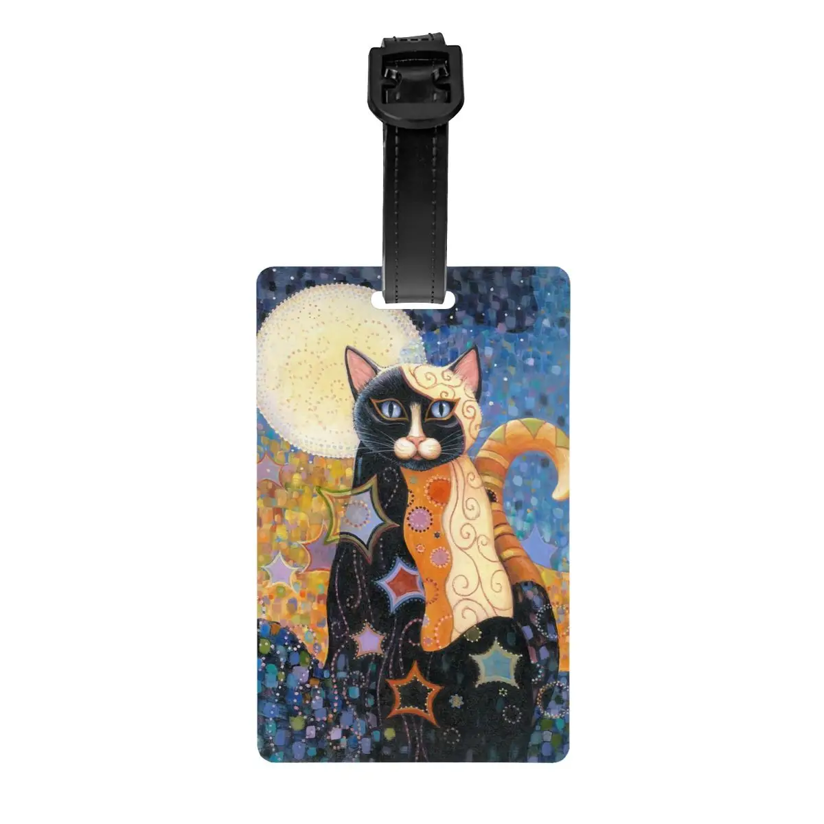 Classic Gustav Klimt Cat Oil Painting Luggage Tags for Suitcases Abstract Animal Privacy Cover Name ID Card
Classic Gustav Klimt Cat Oil Painting Luggage Tags for Suitcases Abstract Animal Privacy Cover Name ID Card