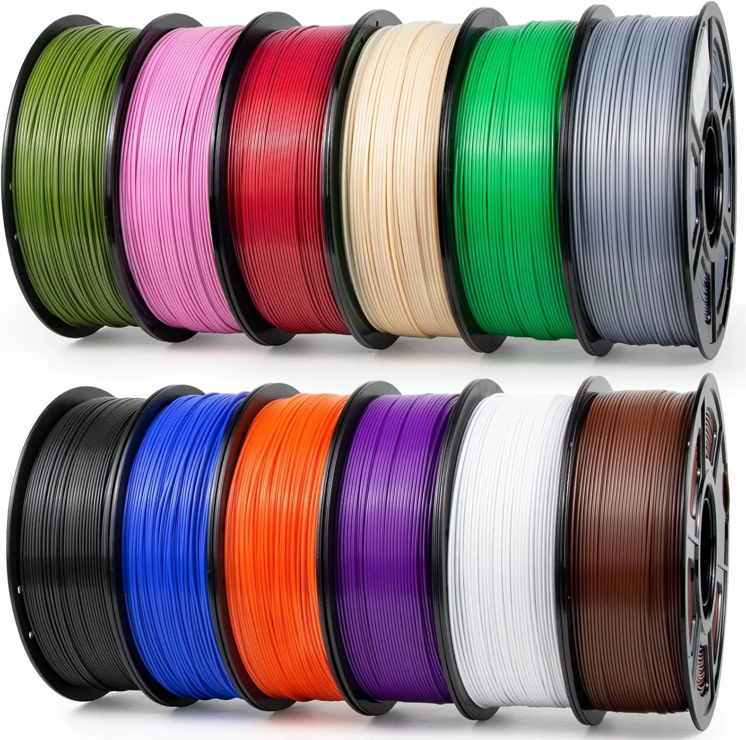 ASA Filament 1.75mm 12KG, UV & Weather Resistant 3D Printer Filament for Outdoor Functional Parts, Dimensional Accuracy +/- 0.02mm, 1kg X 12 Spools
ASA Filament 1.75mm 12KG, UV & Weather Resistant 3D Printer Filament for Outdoor Functional Parts, Dimensional Accuracy +/- 0.02mm, 1kg X 12 Spools